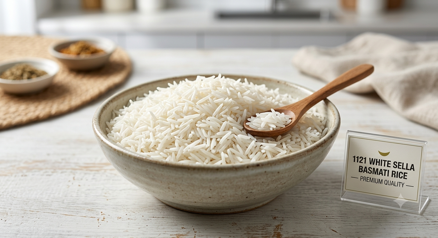 1121 White Sella Basmati Rice