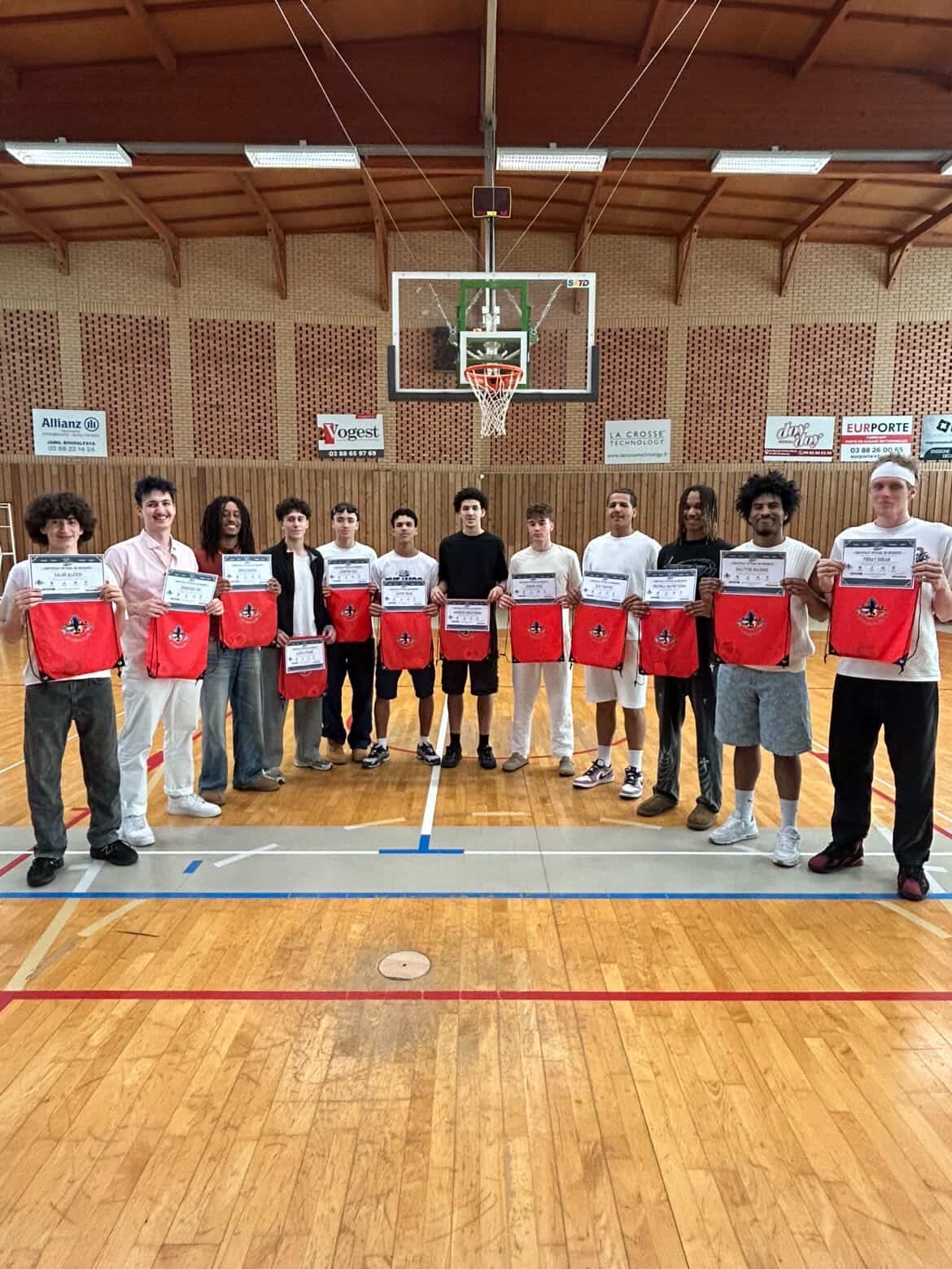 Remise des certificats de fin de saison