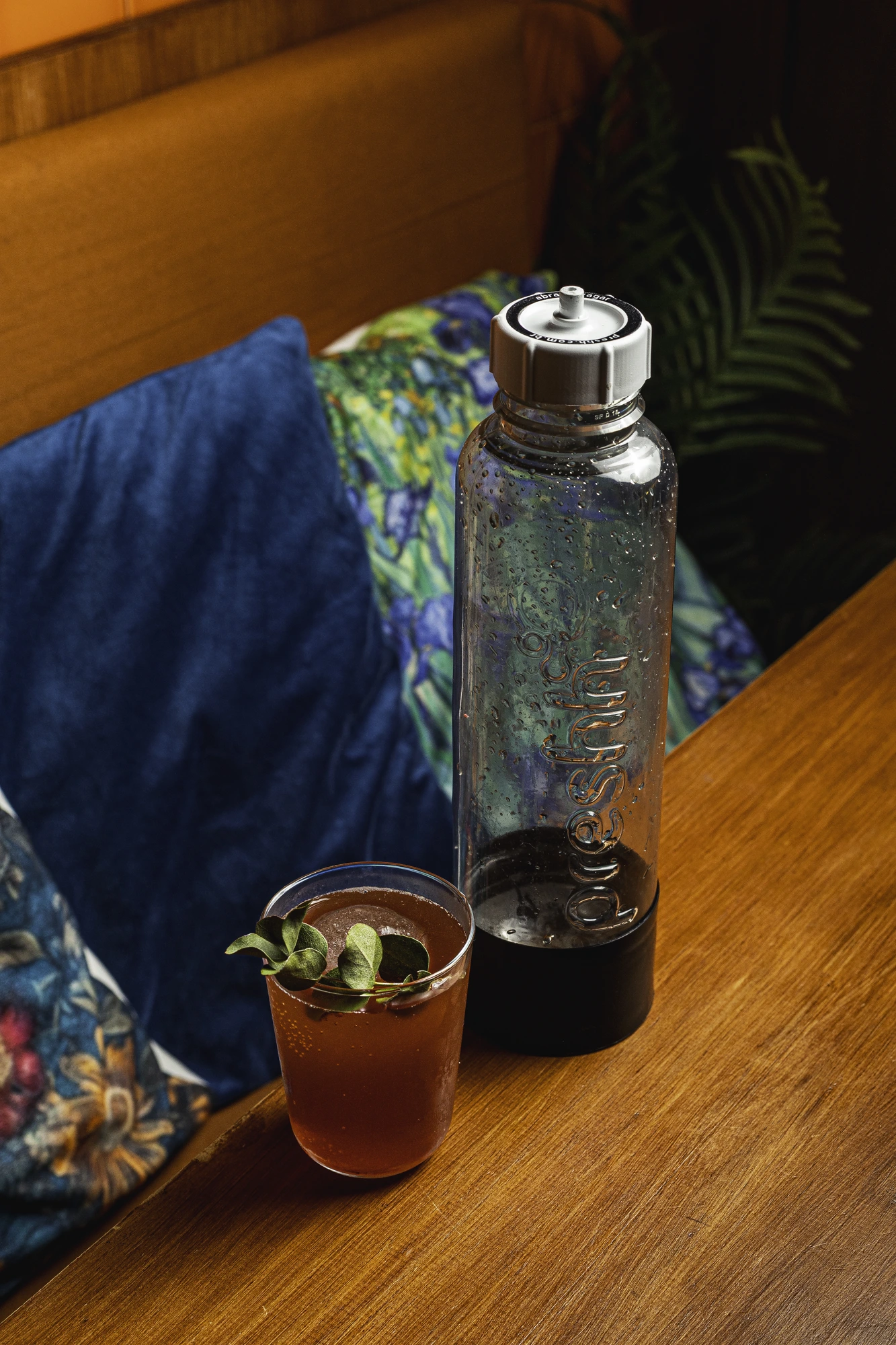 The Vogal cocktail, carbonated with Preshh, served at Marlindo 1959