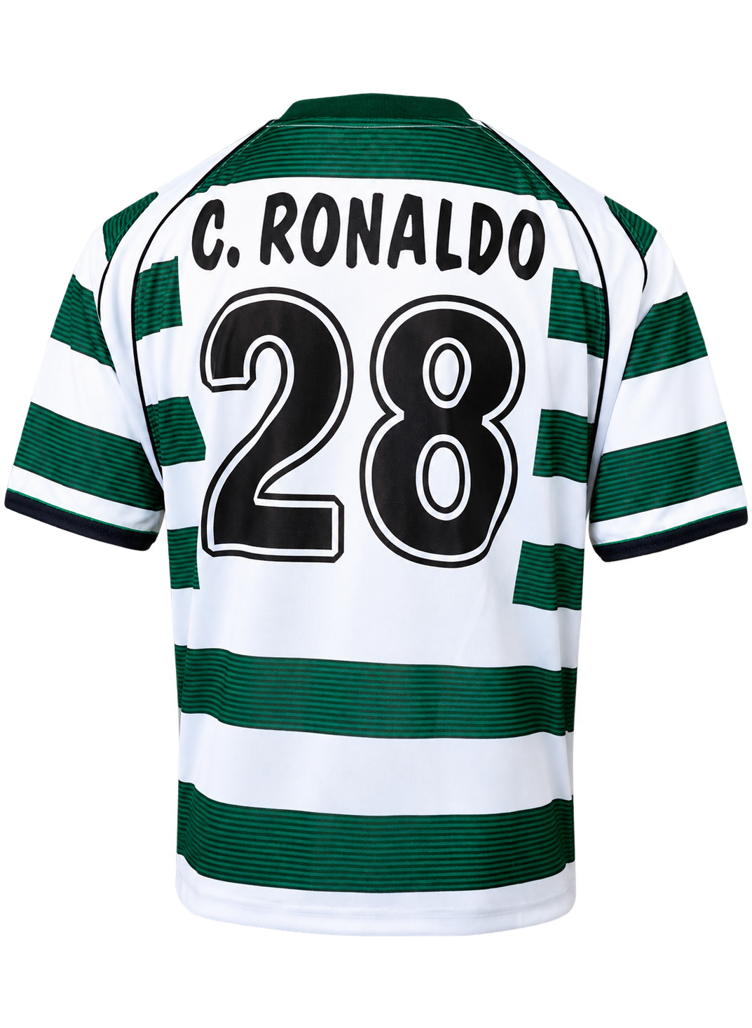 Retro Cristiano Ronaldo Sporting CP replica jersey (number 28)