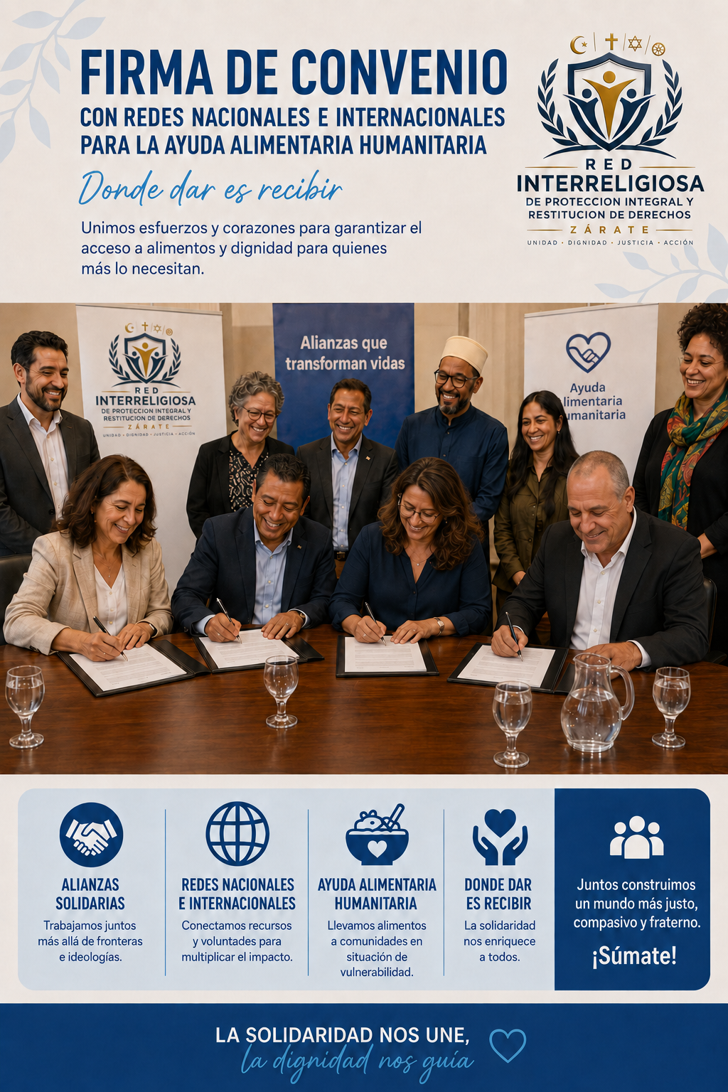 Convenios que transforman solidaridad en acción