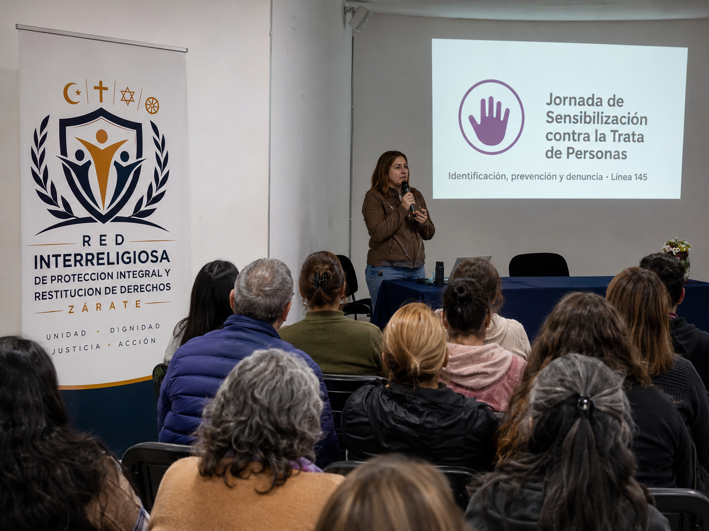 Jornada de Sensibilización contra la Trata de Personas