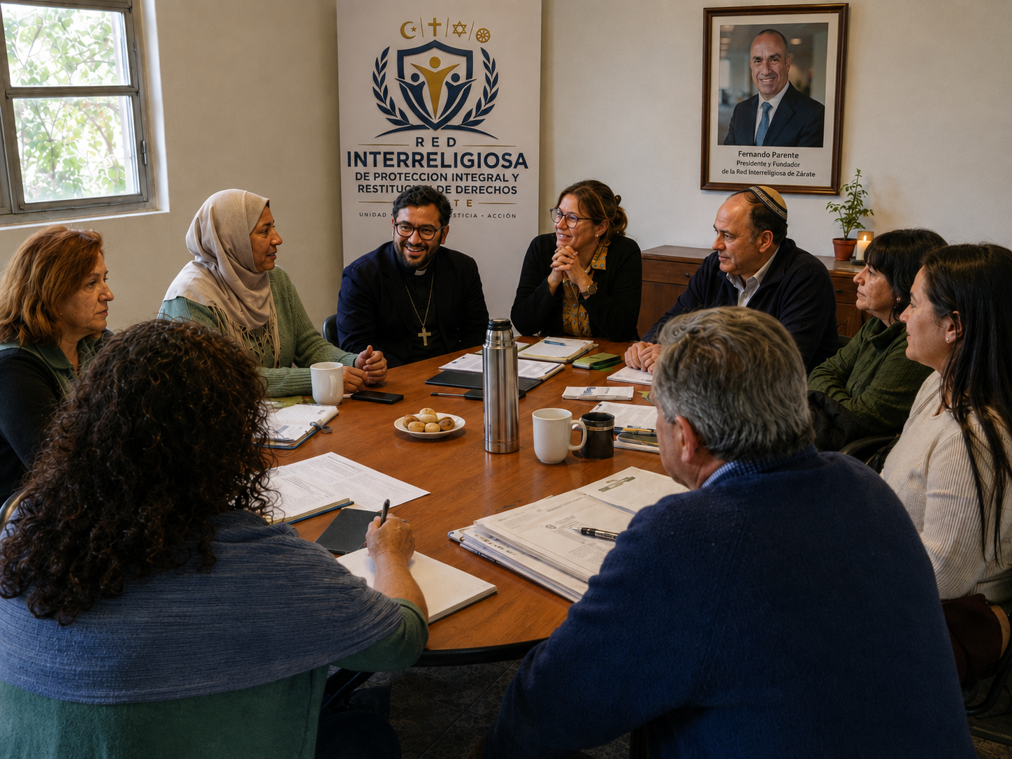Reunión interreligiosa de líderes de la Red en Zárate