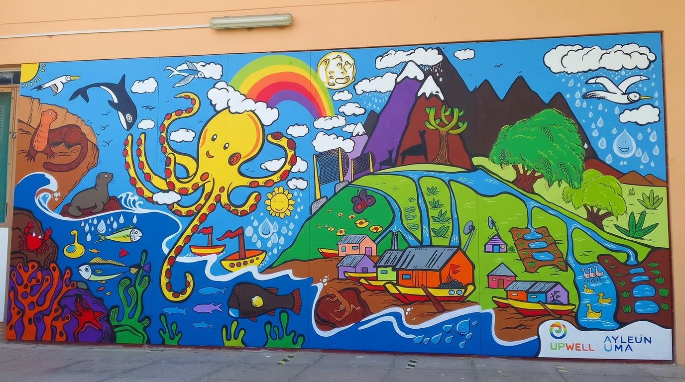 Murales Didattico sul Ciclo dell'Acqua