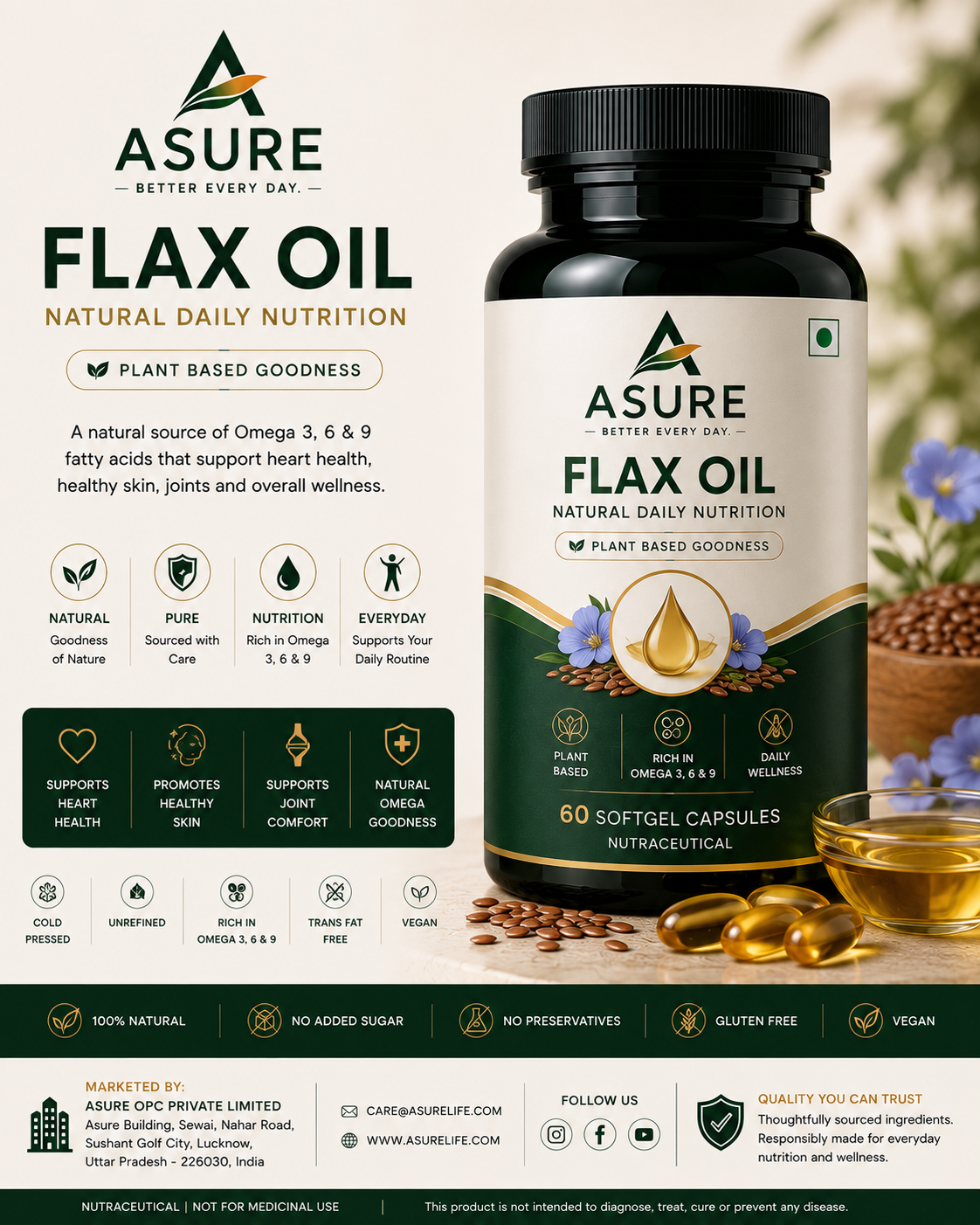 ASURE Flax Oil