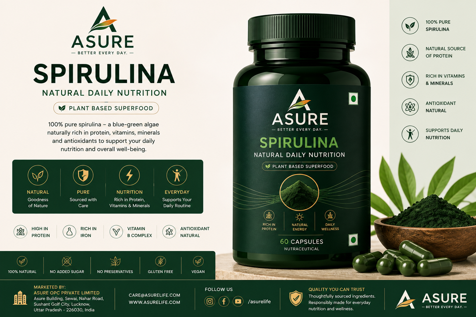 ASURE Spirulina