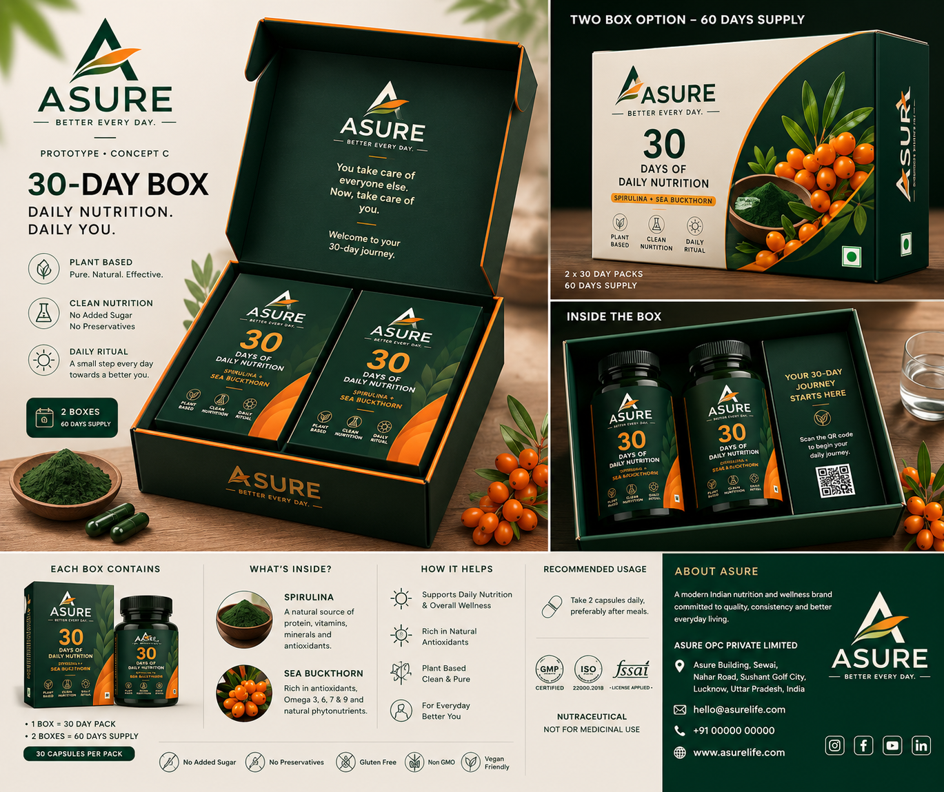ASURE Daily Nutrition 30-day box