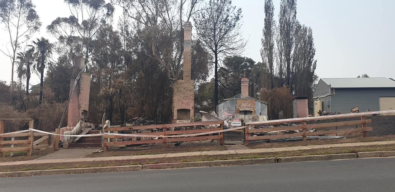 NSW Bush Fires — 2015 Emergency Hazmat Response — NSW Bush Fires, ISGS Asbestos Consulting case study