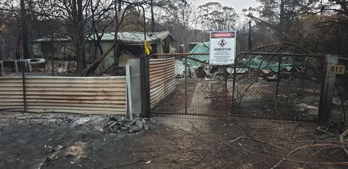 Fire-Damaged Property — 2024 Emergency Hazmat Response — Residential & Industrial, NSW, ISGS Asbestos Consulting case study