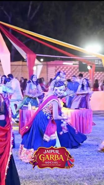 Jaipur Garba Social workshop group photo