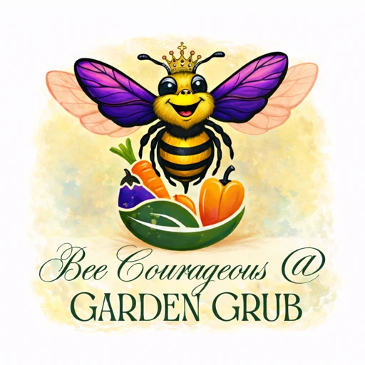 Bee Courageous @ Garden Grub logo