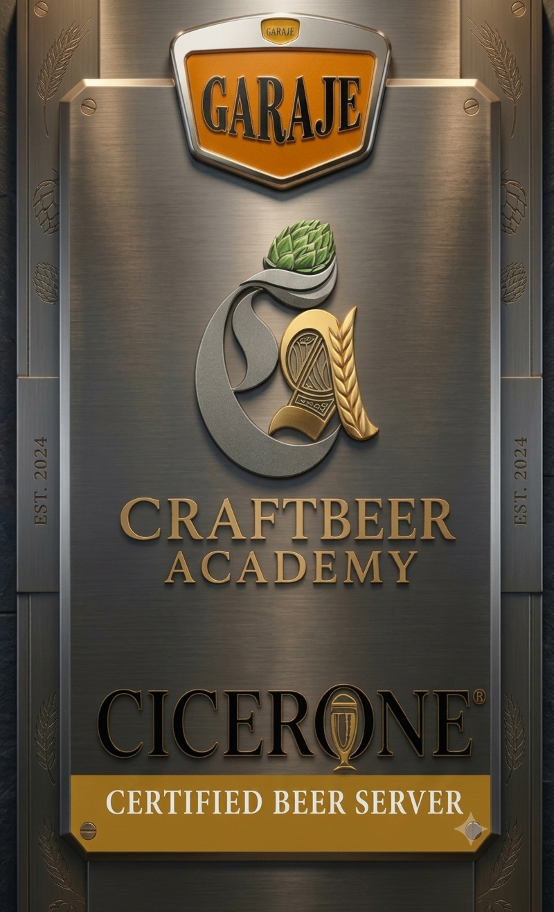 Certificado Cicerone Certified Beer Server - Craftbeer Academy GARAJE