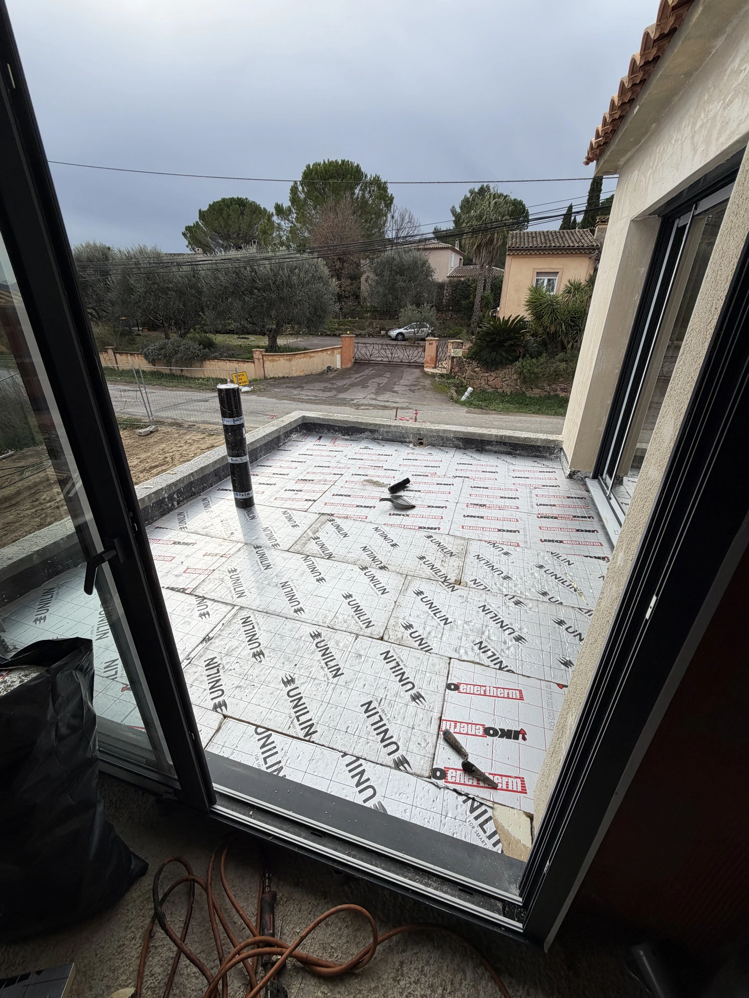 Toiture terrasse auto-protégée