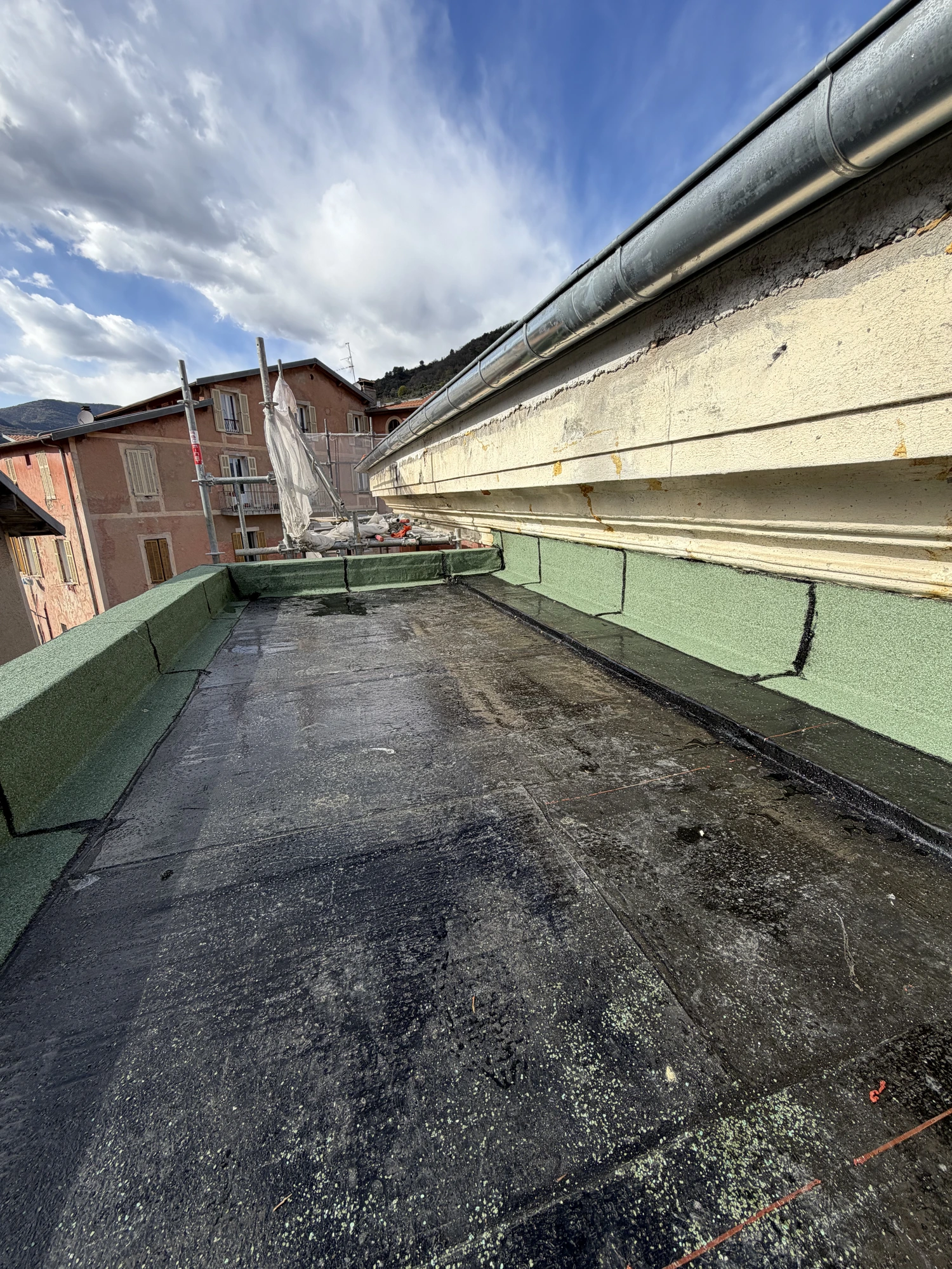 Isolation thermique de terrasse