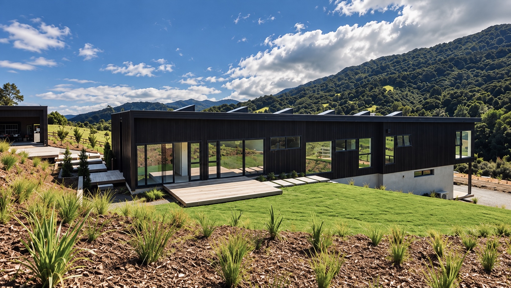 The 126 House — exterior landscape view