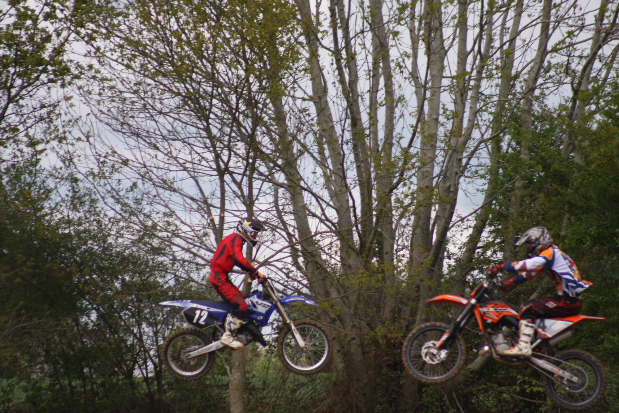 Le n°12 et la KTM au sommet