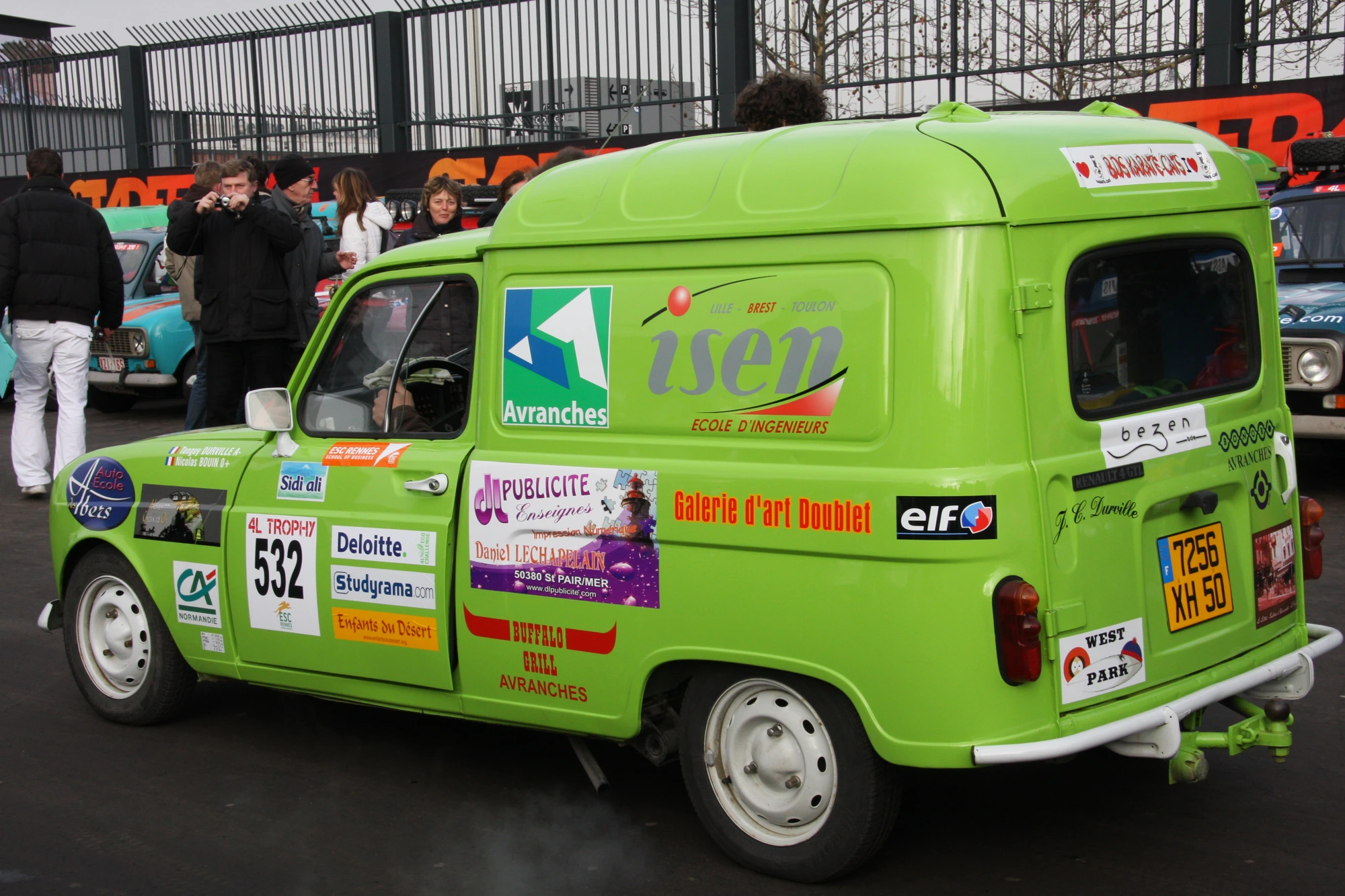 La fourgonnette verte d'Avranches