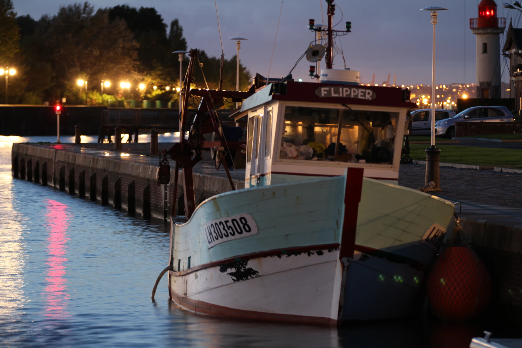 Le Flipper rentre au port