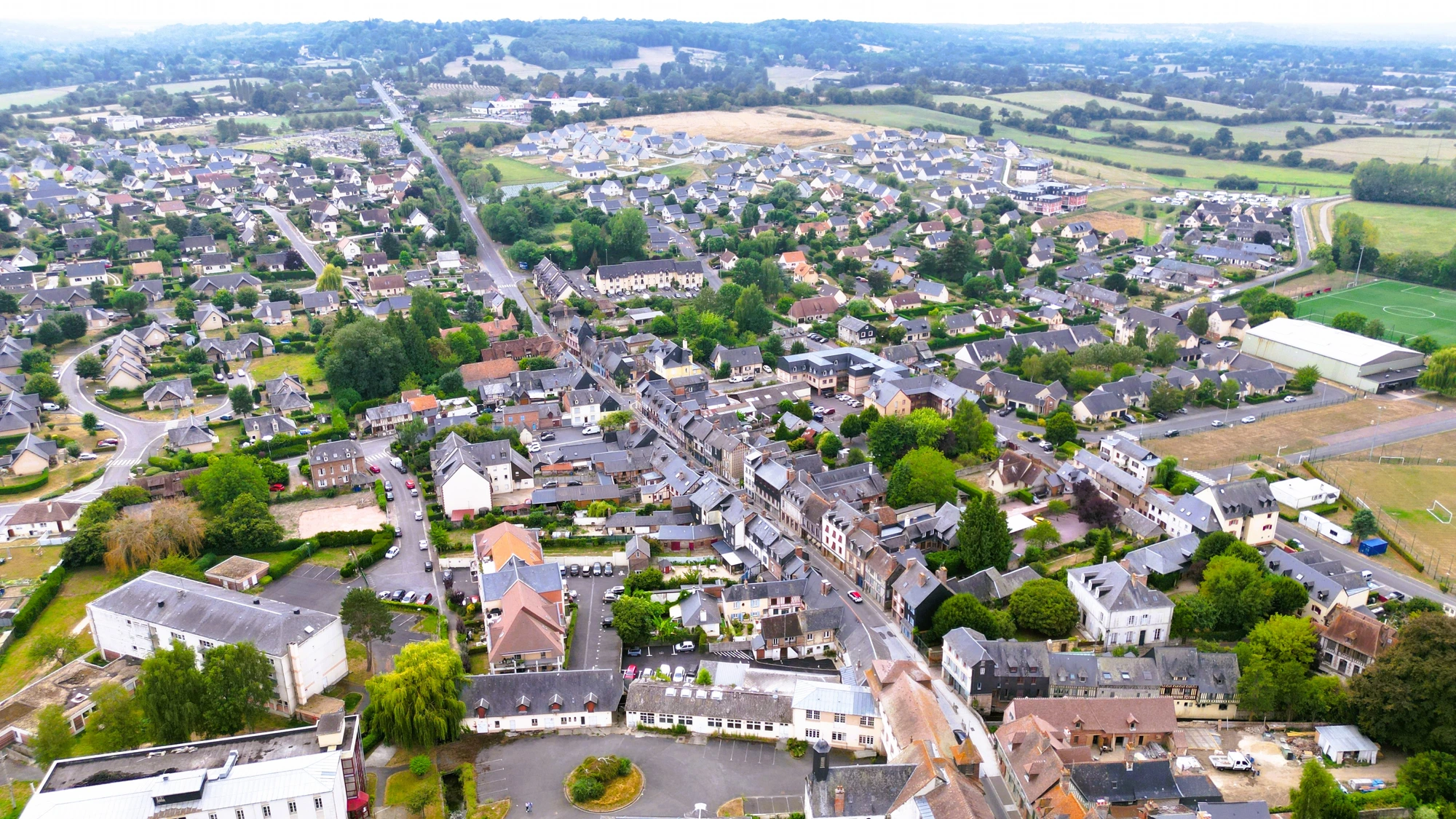 Panorama sur le Pays d'Auge