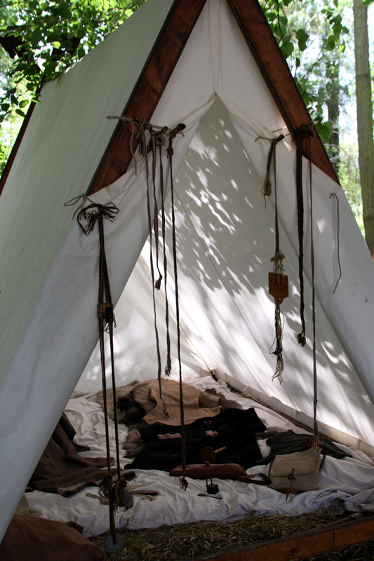 La tente du campement