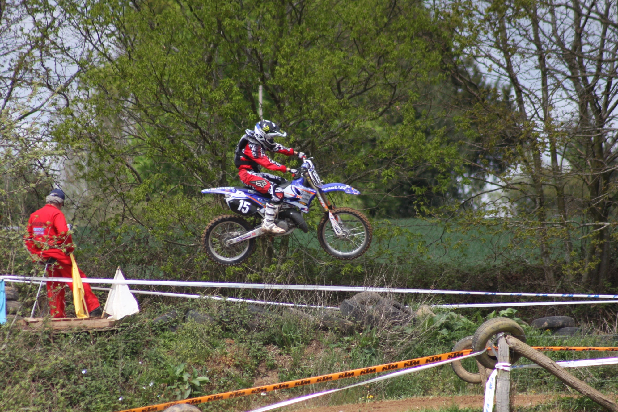 Le n°15 en plein ciel