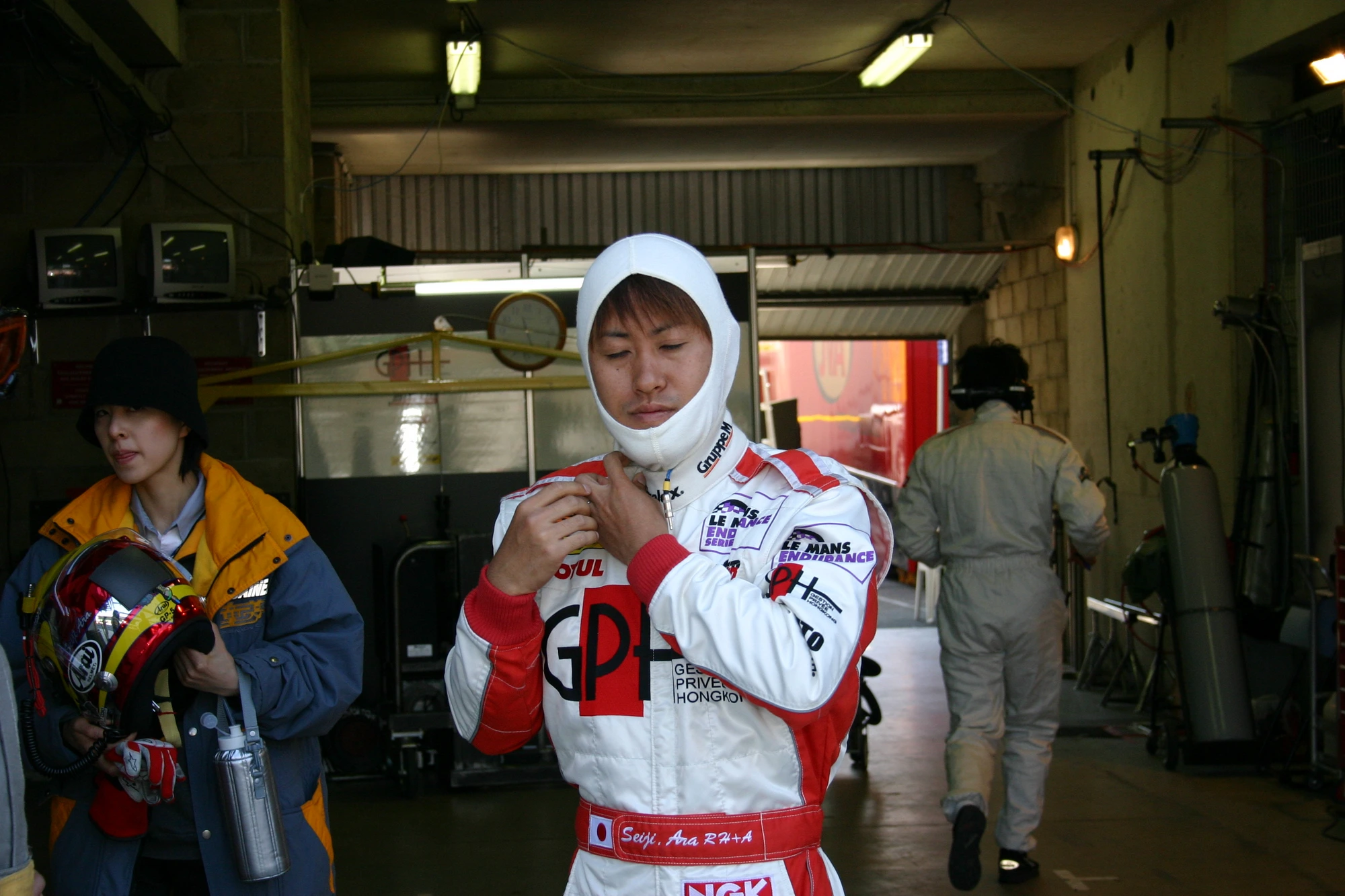 Seiji Ara, la concentration avant le relais