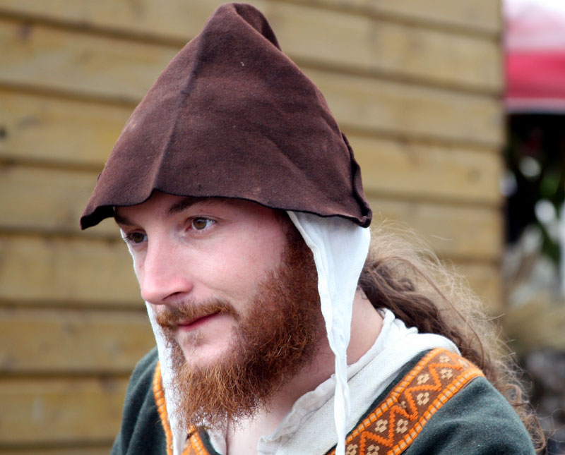 Le barbu au chapeau de feutre