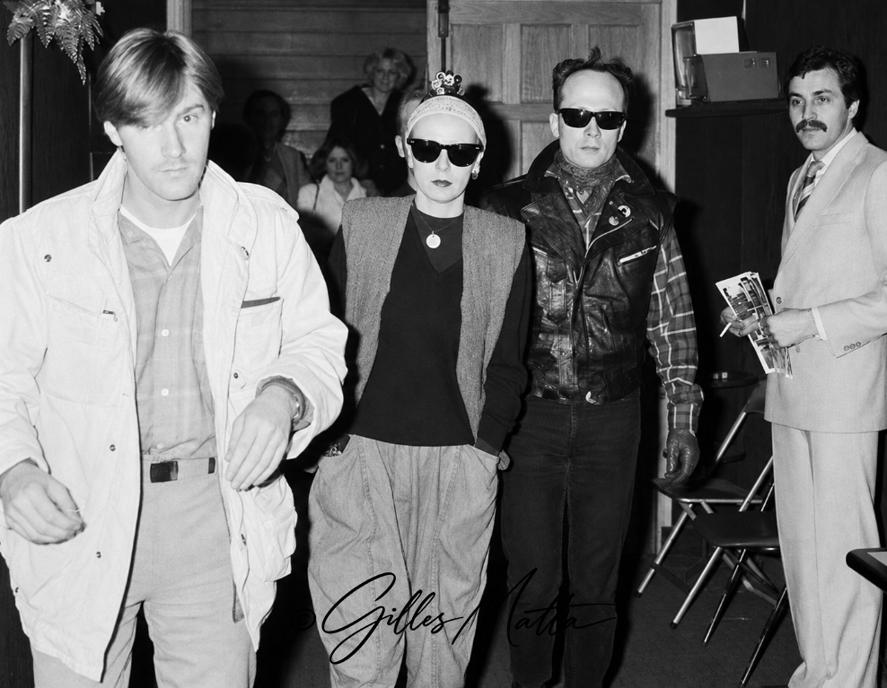 Klaus Nomi et sa bande new wave