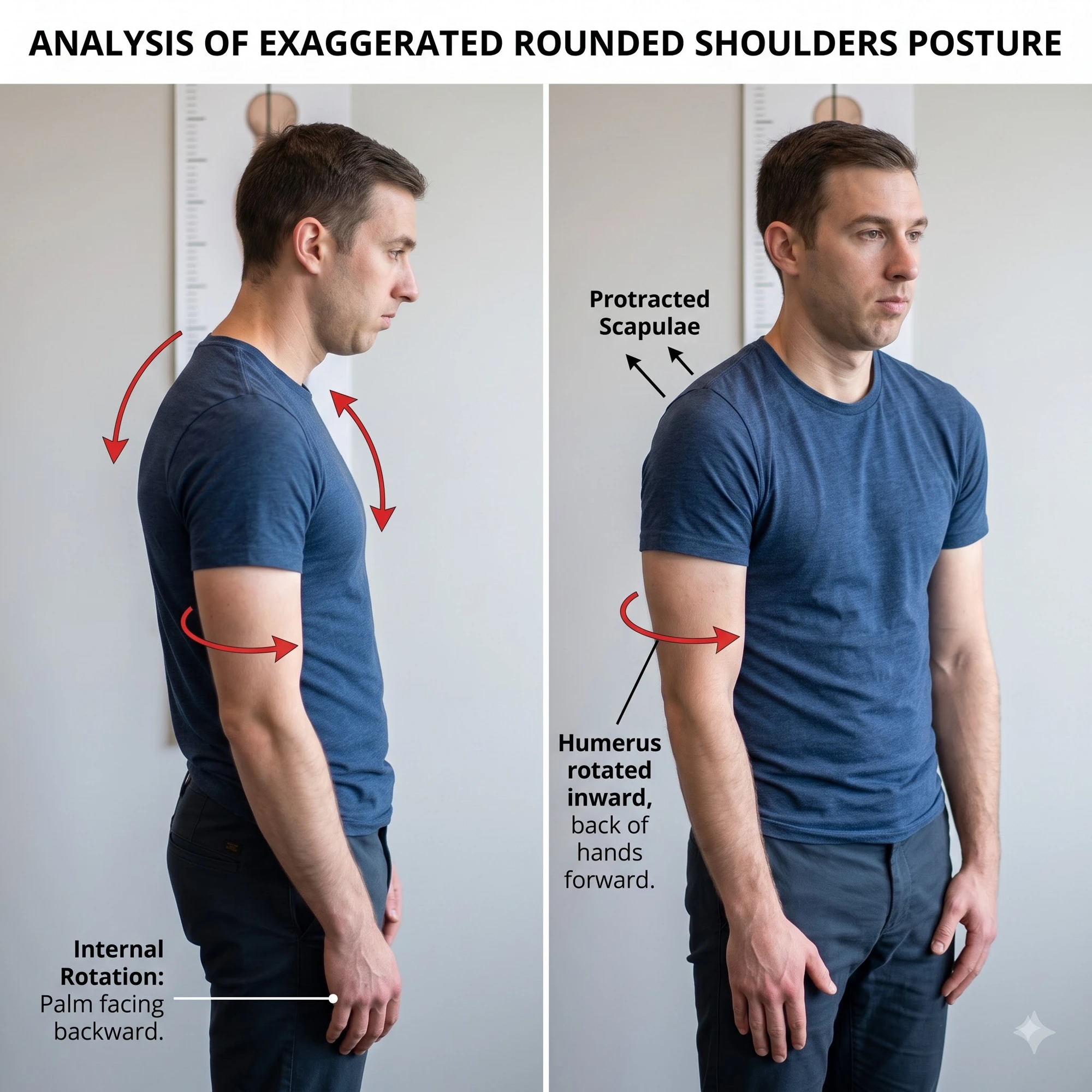 Slouched Shoulders