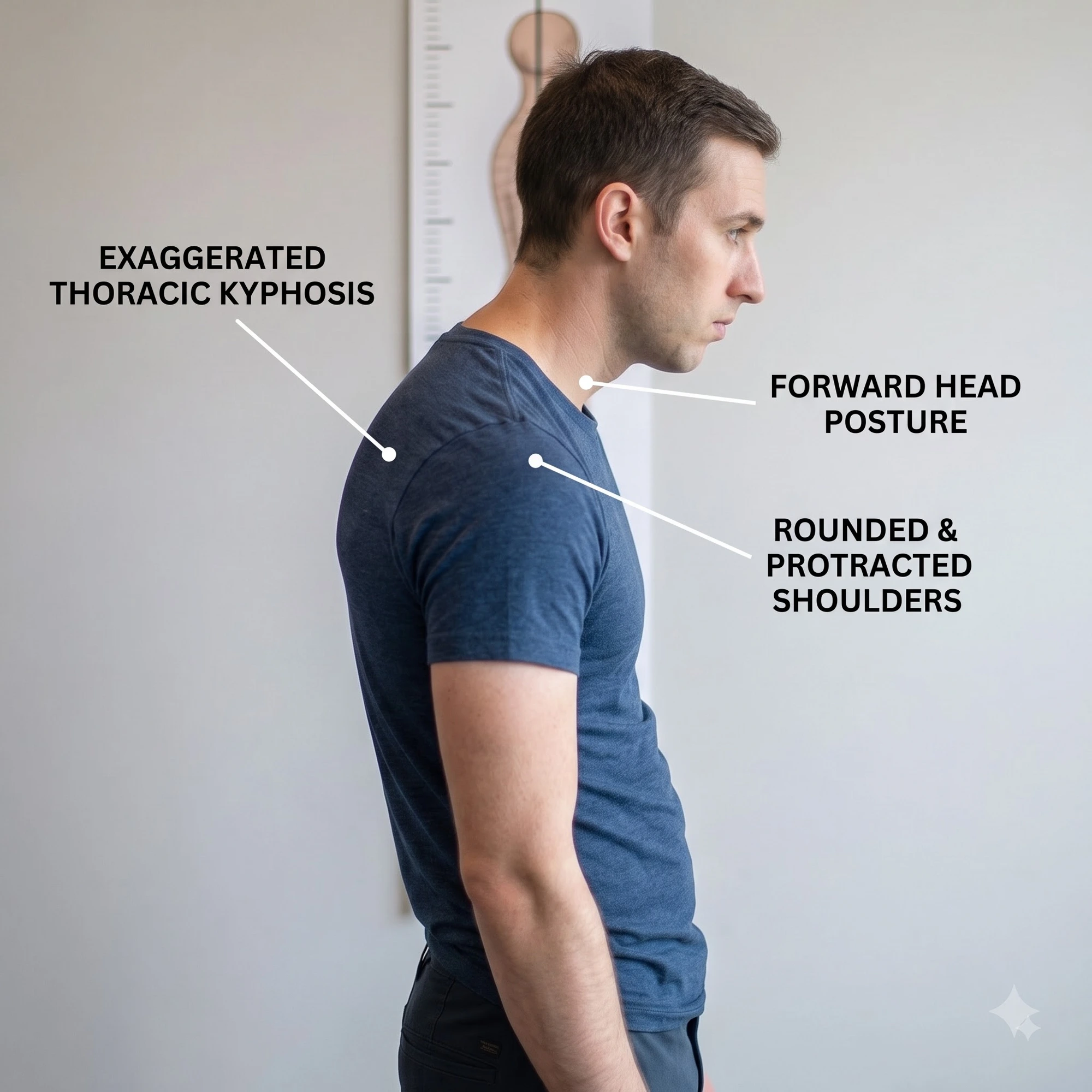 Hunched Upper Back