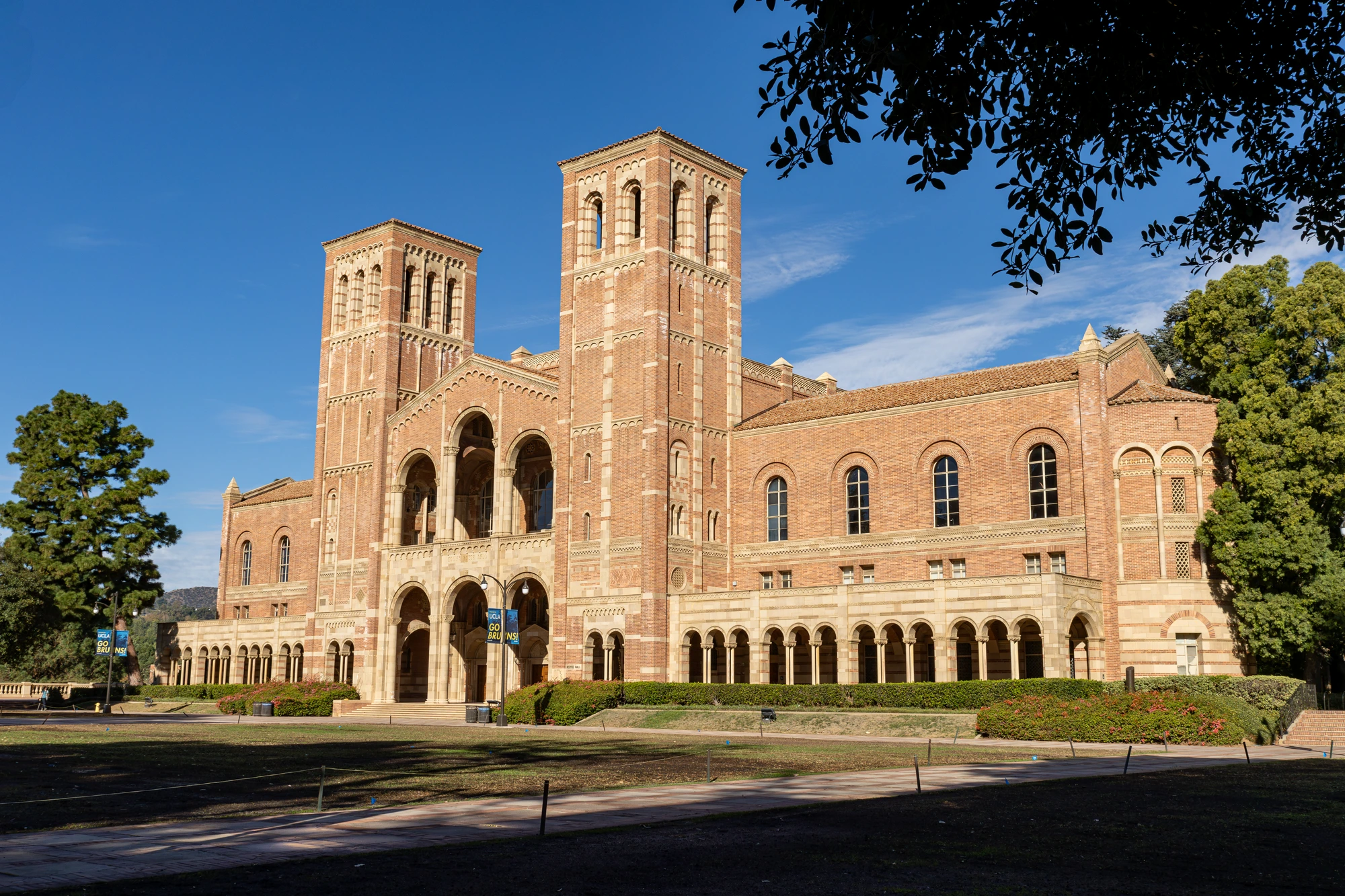Royce Hall — an accredited university campus verified through the National Student Clearinghouse