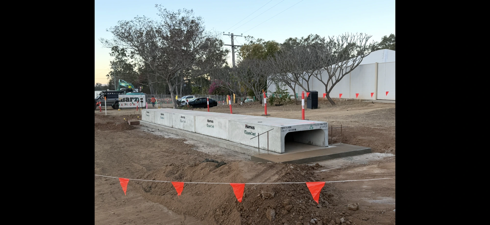 Trilogy Earthworks in progress