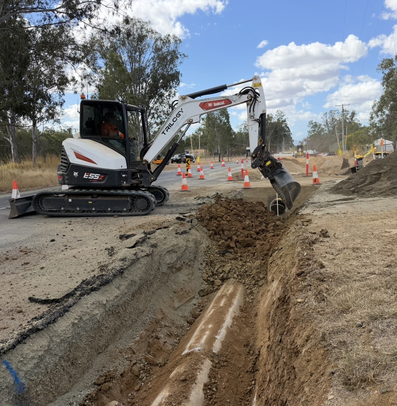 Roadside Pipe Removal