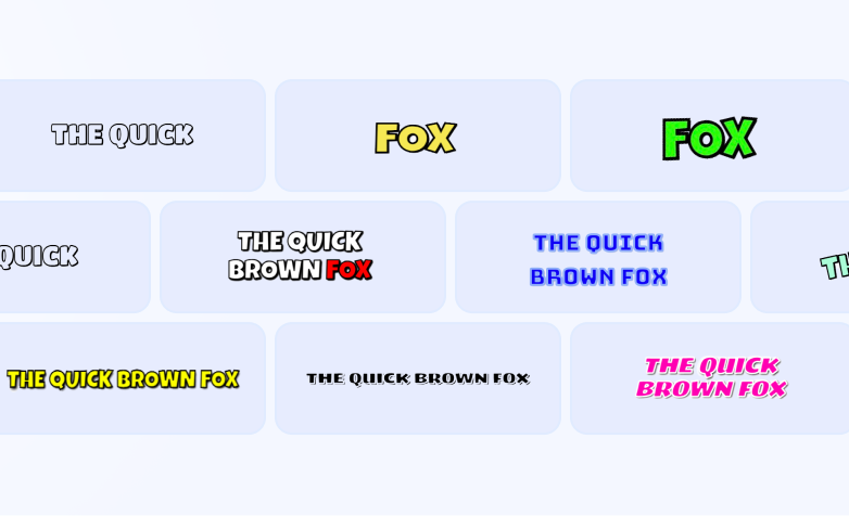 Clipora caption style grid preview