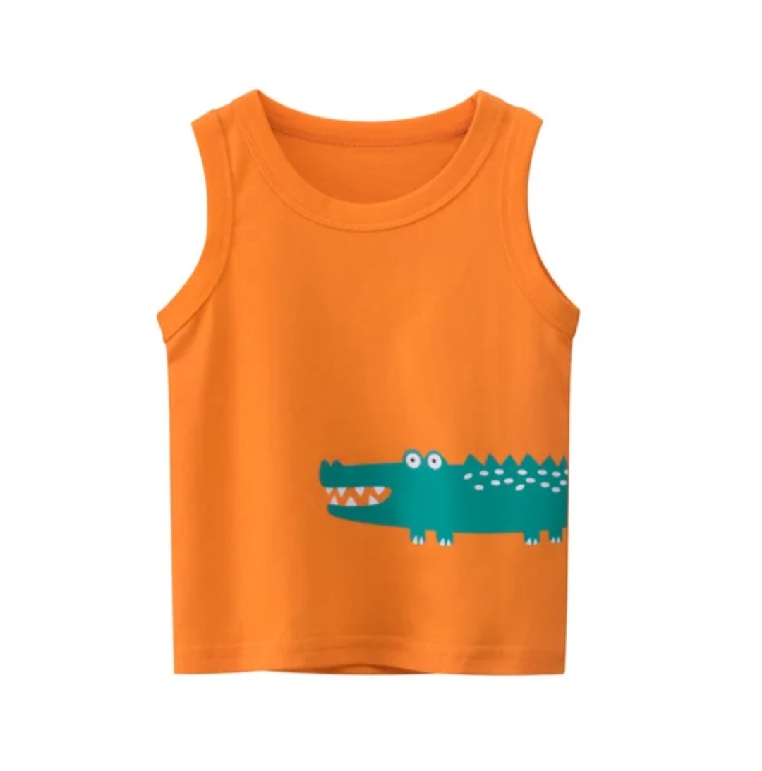 Custom Cartoon Tank Top — another style