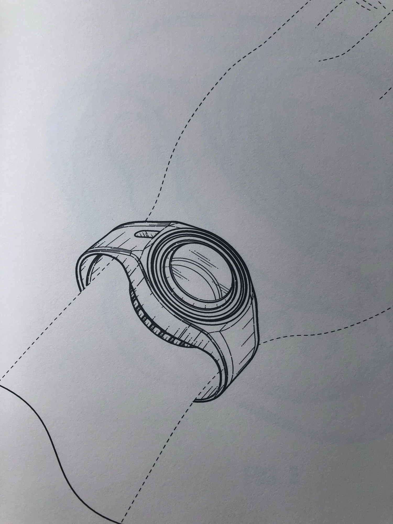 WearSpray patent and CAD engineering