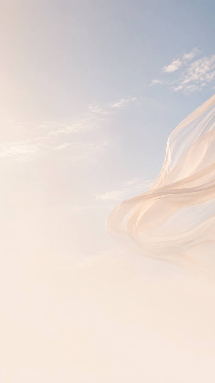 Woman breathing in the sunlight