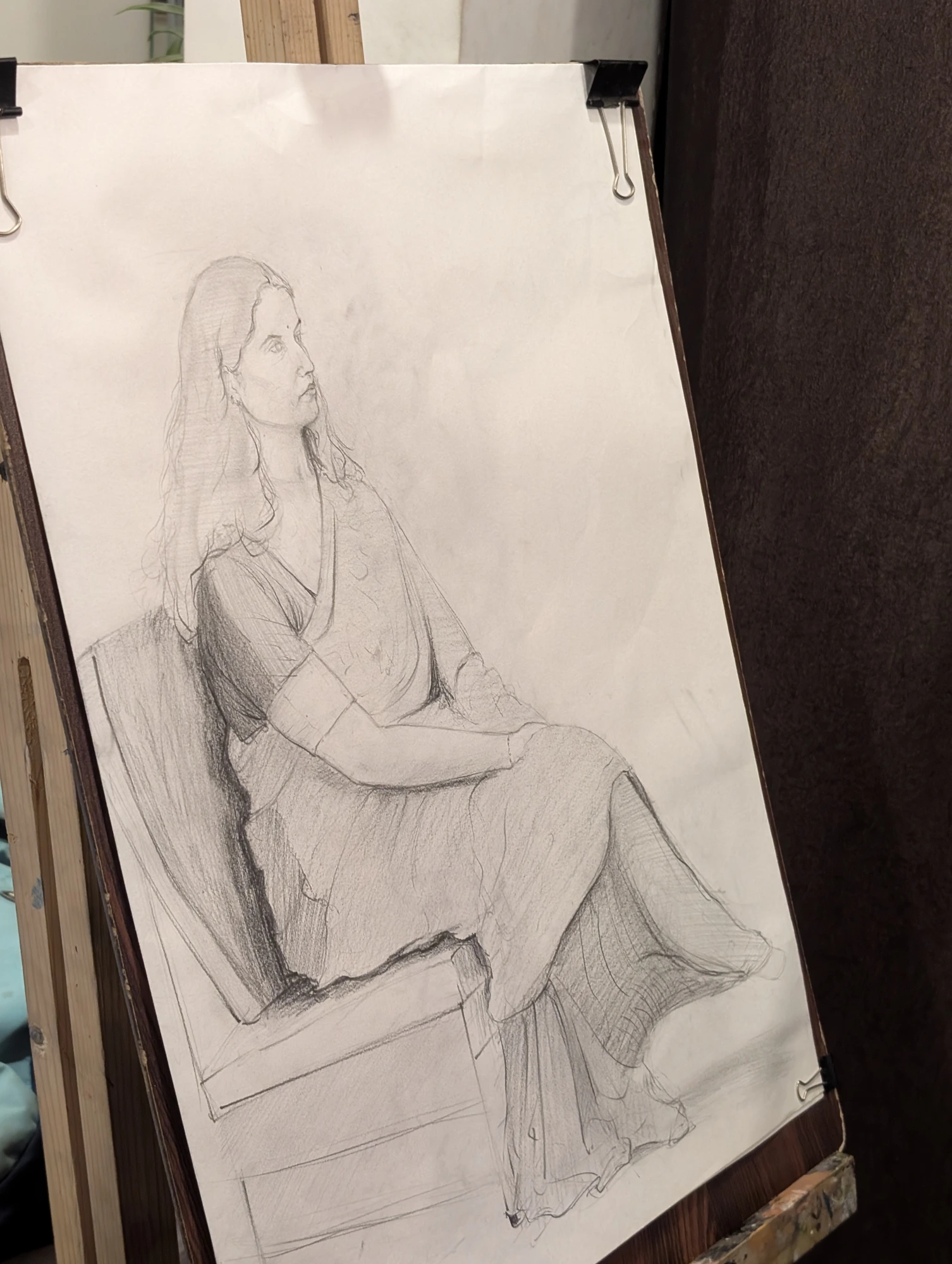Live Study: Drawing Light, Shadow and Drapery from Life — photo 3