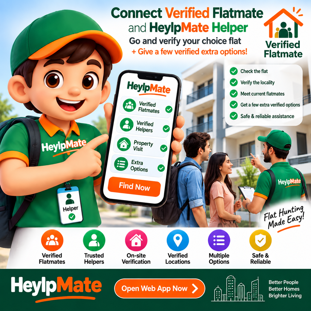 HeylpMATE Flatmate Assist