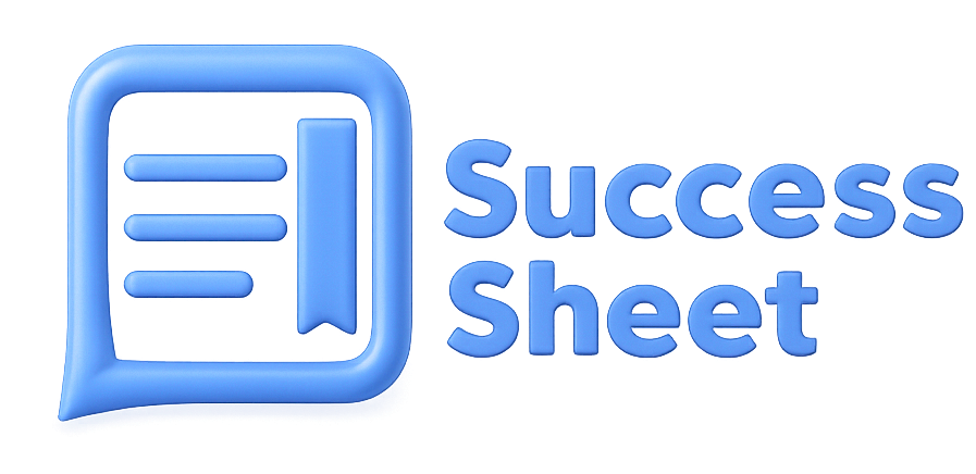 Success Sheet